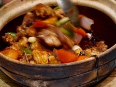 生啫鸡肉煲-汤城小厨•粤菜•靓汤(金宝街店)