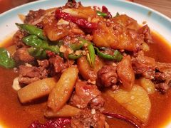 新疆大盘鸡-谷丽麦馕新疆菜·清真(步步高梅溪新天地店)