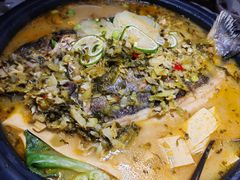 -探鱼·鲜青椒爽麻烤鱼(北京路天河城店)