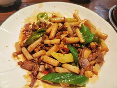 藕带炒鸡杂-民间瓦缸煨汤館(嵩山路店)