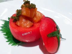 番茄冰爽鲜鲑鱼配鱼子酱-子福慧(虹桥店)