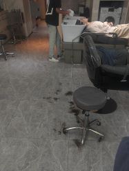 -米娜造型蛋白烫发