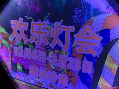 -欢乐海岸椰林沙滩-2025湾区超级灯会