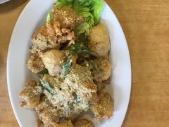 咸蛋墨鱼-ZF Seafood Restaurant 卓峰海鲜餐