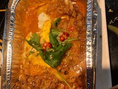 锡纸鸡蛋-火枪手串吧·鹤岗小串涮肚(亦庄店)