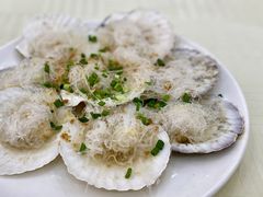 蒜蓉粉丝蒸元贝-巨元河鲜酒楼·清远特色菜名店(英德店)