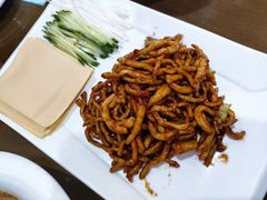京酱肉丝-京天红酒家(虎坊路店)