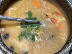 海鲜疙瘩汤-悦海·家宴·冰花皮皮虾大锅贴(宝龙店)