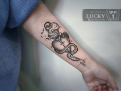 -幸运7纹身刺青Lucky7tattoo