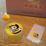 泡泡玛特出盲盒芝士蛋糕叻❗️好利来联名可爱毕奇美味芝士一次拥有