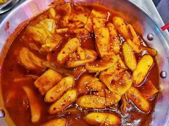 炒芝心年糕-豚豚家돈돈가韩国锅盖烤肉(新北万达店)