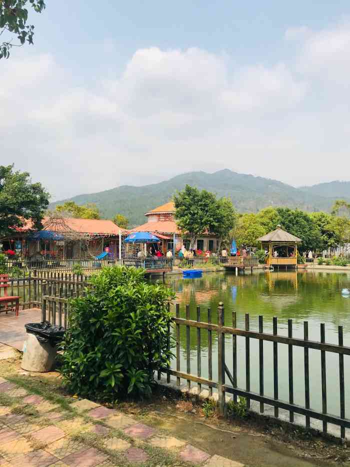 家人朋友离开城市喧嚣,体验农家乐～厦门天竺湖山庄绝对是不错的选择