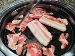 碳烤猪肉三拼-韩香福烤肉庄园(文化西路店)
