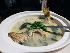 青椒紫苏煮桂鱼-时间仓(月湖公园店)