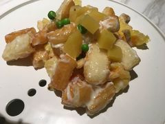 菠萝油条虾-久宴·天目湖大鱼头(恐龙园店)