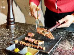 现切肩胛牛排-老乾杯和牛烧肉(王府中环店)