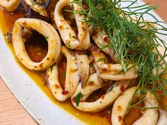 地中海式酸辣烤章鱼拌烤茄子-osteria pelecanus鹈鹕野餐(滨江星耀店)