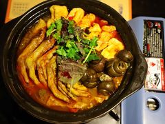 原味螺蛳鸭脚煲-老表记广西宵夜螺蛳鸭脚煲(西大店)