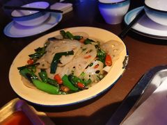 双椒爆藕片-四十七楼烧烤·海鲜·大排档