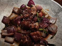 蒜香蜜汁排骨-绿茶餐厅(同成街华联店)