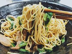 猪肝炒毛菜-老地方面馆(思南路店)