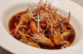 Oil-Steamed Green Shrimp