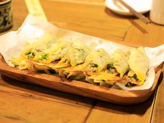 韭黄牛肉锅贴-海荣锅贴馆(五味十字店)