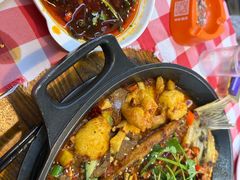 -九门寨石锅鱼烤鱼
