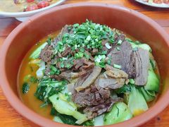 青菜烧牛肉-春华秋食土菜馆(温馨花园店)