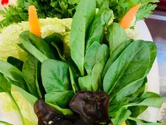 有机蔬菜拼盘-清真·鸦儿李记·涮肉(花市店)