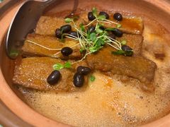 自制鲍汁黑豆腐煲-洪禧楼·老广东海鲜酒楼(宁波万象城店)
