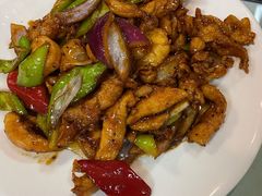 椒香虾仁爆鸡球-昱德来·天津菜(河西店)