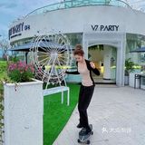 成都绝美露营西餐厅。眺望双子塔，拍照满分💯