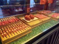 现穿羊肉串-丰茂烤串(公园店)