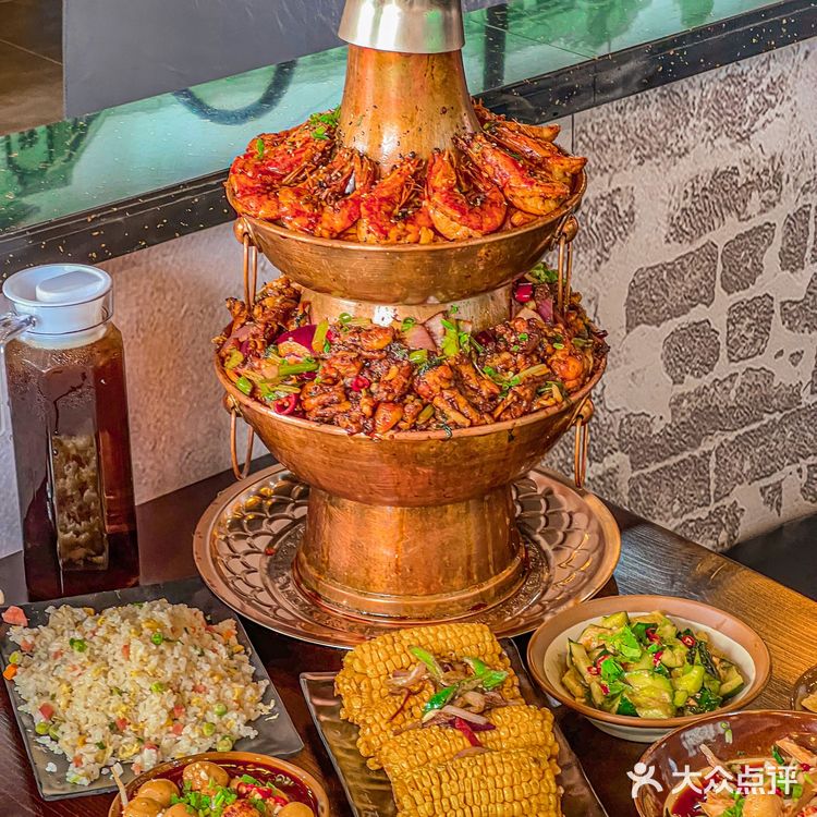 牛蛙大虾生煎薯条兼并是一种什么体验❓