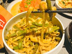 豆角丝炒肉拌转百刀-日上三甘(三里屯店)