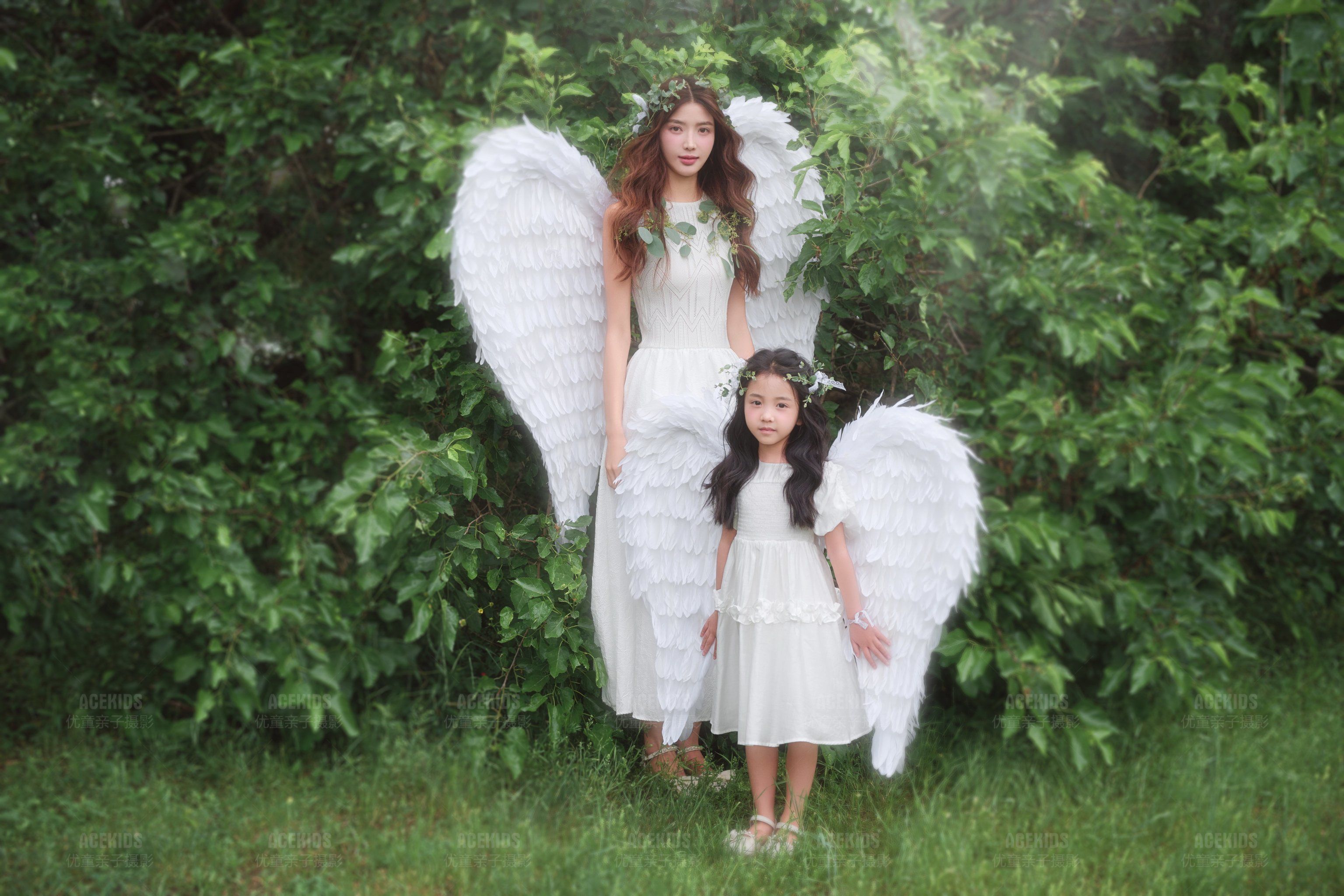 万圣节当然要cos天使啦