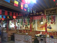 大堂-缘福乡村铁锅炖民宿(八达岭店)