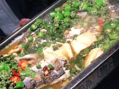 鲜青椒烤鱼-探鱼·鲜青椒爽麻烤鱼(天河优托邦店)