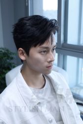 -型男帮男士假发补发·佩戴式发型