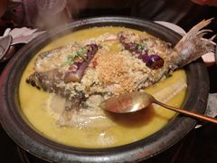 -探鱼·鲜青椒爽麻烤鱼(广州欣荣广场店)