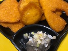 窝头臭豆腐-老红桥炸灌肠牛肚锅烧烤(定福庄店)
