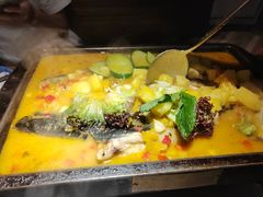 -探鱼·鲜青椒爽麻烤鱼(广州南沙万达广场店)