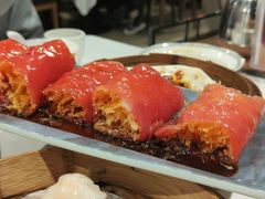 金沙红米肠-稻香酒家·34年老字号·港式粤菜(汉街店)