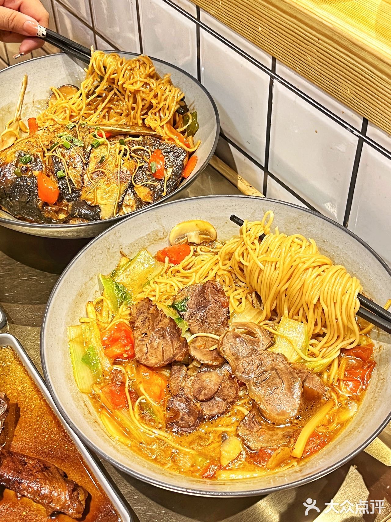 秋天里的第一碗豪华蟹面🍜鲜到掉牙😋