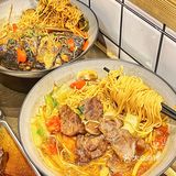 秋天里的第一碗豪华蟹面🍜鲜到掉牙😋