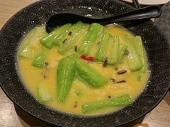 野米竹荪烩丝瓜-菩提树·素食餐厅(汇智国际商业中心店)