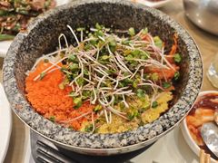 石锅鱼籽拌饭-海兰江石锅饭(水上店)