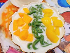 黄金孖宝绿茶拉面-甜心妈妈·榴莲星级糖水(北京路总店)