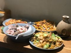 腊肉炒豆皮-静一餐厅·湖北菜(前门创始店)